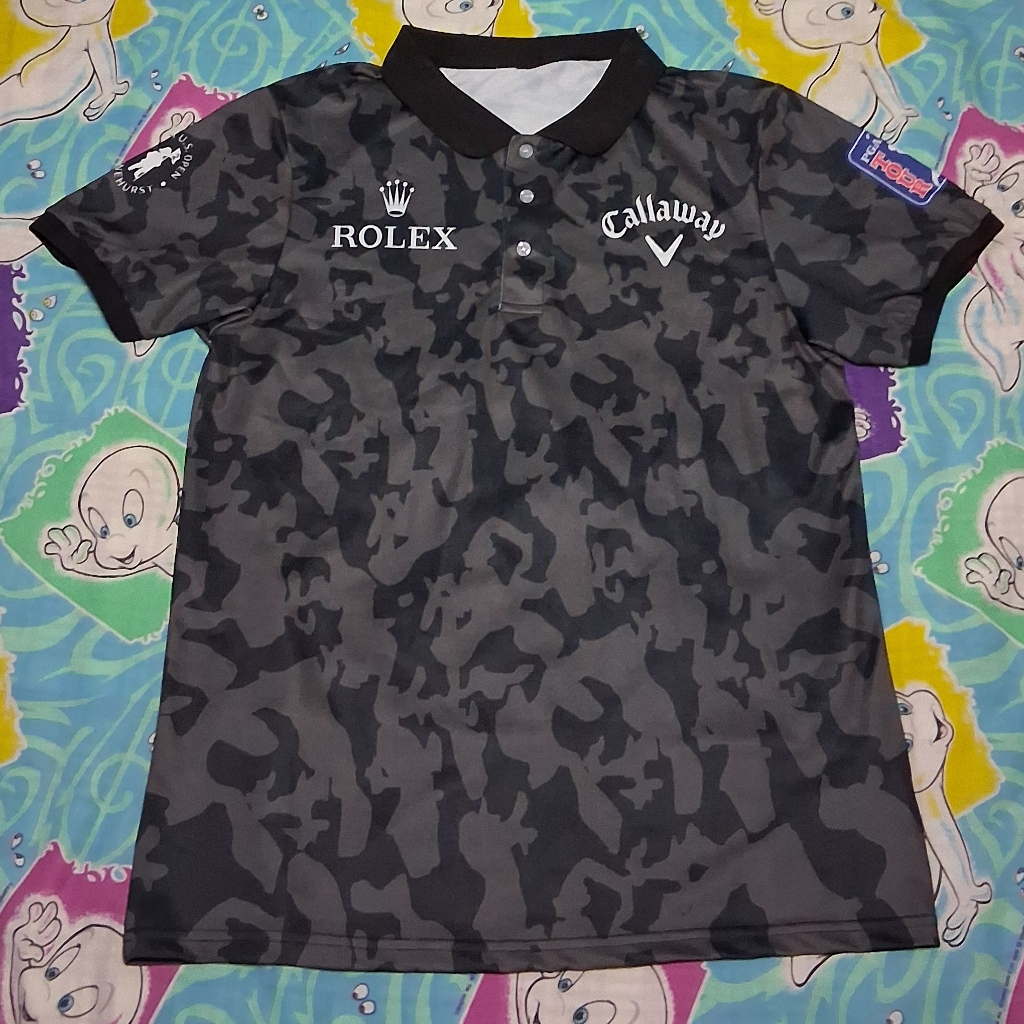 Rolex Callaway Pga Tour Camouflage Polo Shirt Golf